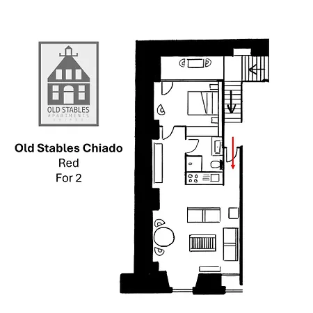 Old Stables Chiado - 1 Bedroom In The Red Heart Of Lejlighed *